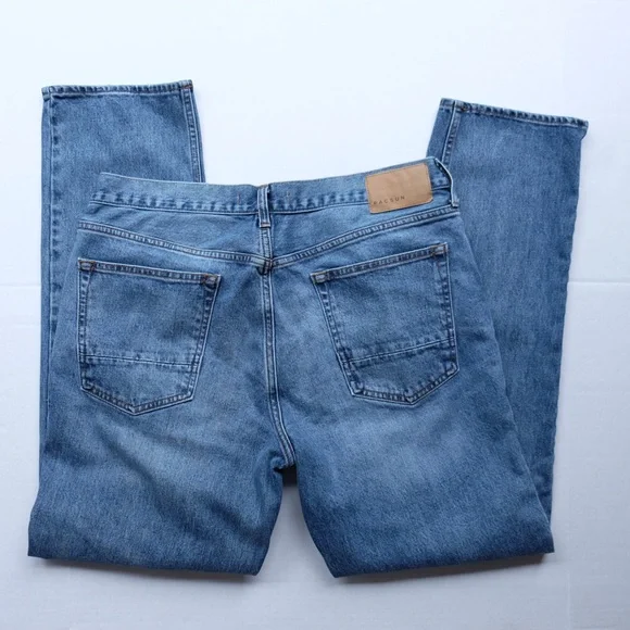 Pacsun Slim Fit Midwash Whiskered Faded Casual Jeans Denim Pants EUC 34x32 - Picture 2 of 7